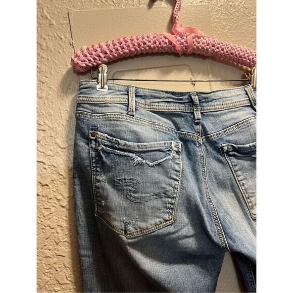 Silver Jean Co. Kenni Jeans Woman’s Size 34 Length 27 - Picture 16 of 16